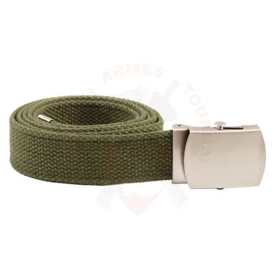 Ceinture Web Belt 30mm Boucle Chrome - Fostex