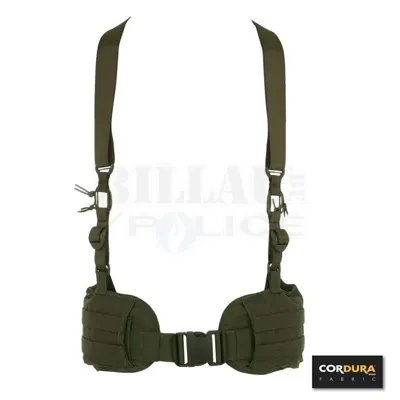 Ceinturon Lourd Mollé Tactical Combat Belt + Bretelles - 101 Inc