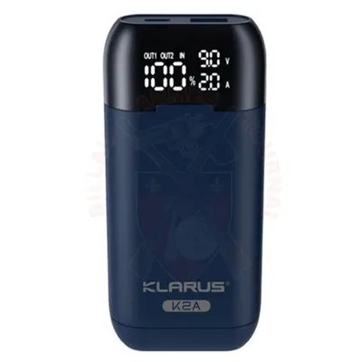 Chargeur de Batterie / Powerbank 21700,18650,18490, 18650, 17670,17500,16340,14500,10440 - Klarus