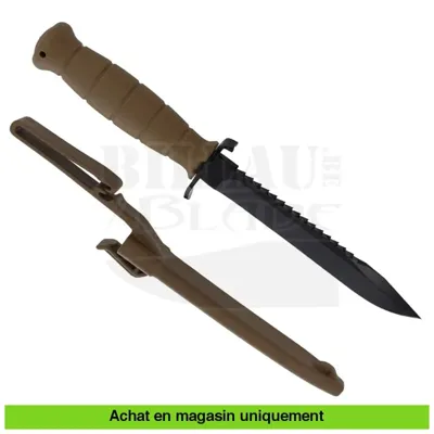 Couteau Fixe FM 81 + Dents - Glock