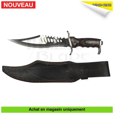 Couteau Fixe Type Rambo 3 - Herbertz
