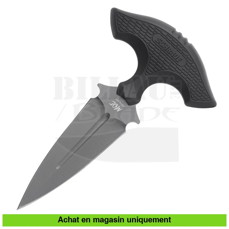 Schrade Couteau Fixe Push Dagger MOE
