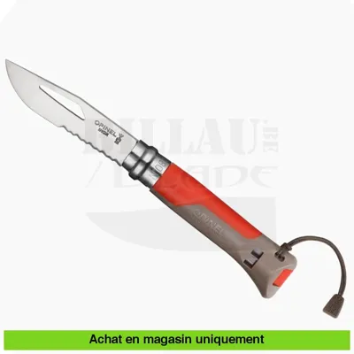 Couteau Pliant N° 8 Outdoor Rouge - Opinel