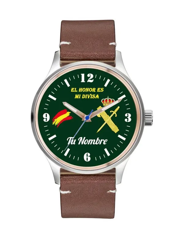 Reloj Guardia Civil Personalizable