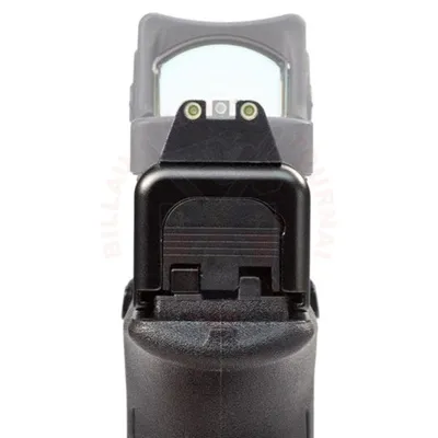 Hausse Acier Tritium Rehaussée 11,5 mm GMS - Glock