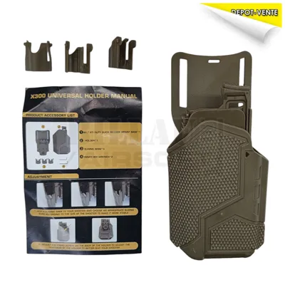Holster x300 QLS Universel Droitier - Billau Airsoft