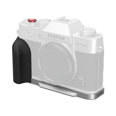 5664 L-Shaped Mount Plate with Silicone Handle for Fujifilm X-T30 / X-T30 II / X-T30 III - SmallRig