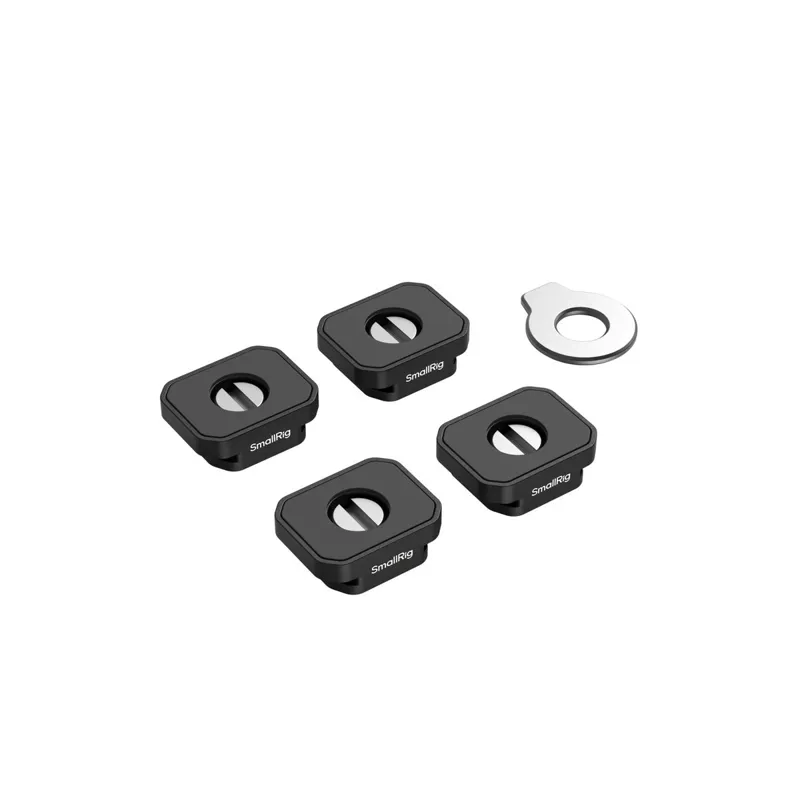 SmallRig 5472 Mount Plate with Cold Shoe Mount (4PCS)