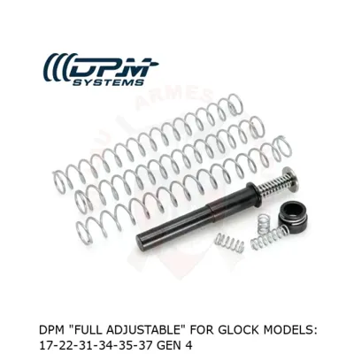 Tige-Guide Anti-Recul pour Glock 17-22-31-34-35-37 Gen.4 # MS-GLG4/1 - DPM Systems