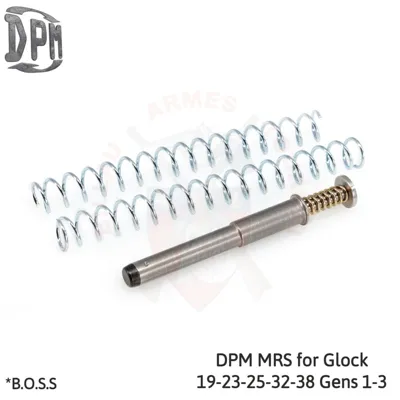 Tige-Guide Anti-Recul pour Glock 19-23-25-32-38 Gen 1/2/3 # Ms-Gl/2 - DPM Systems