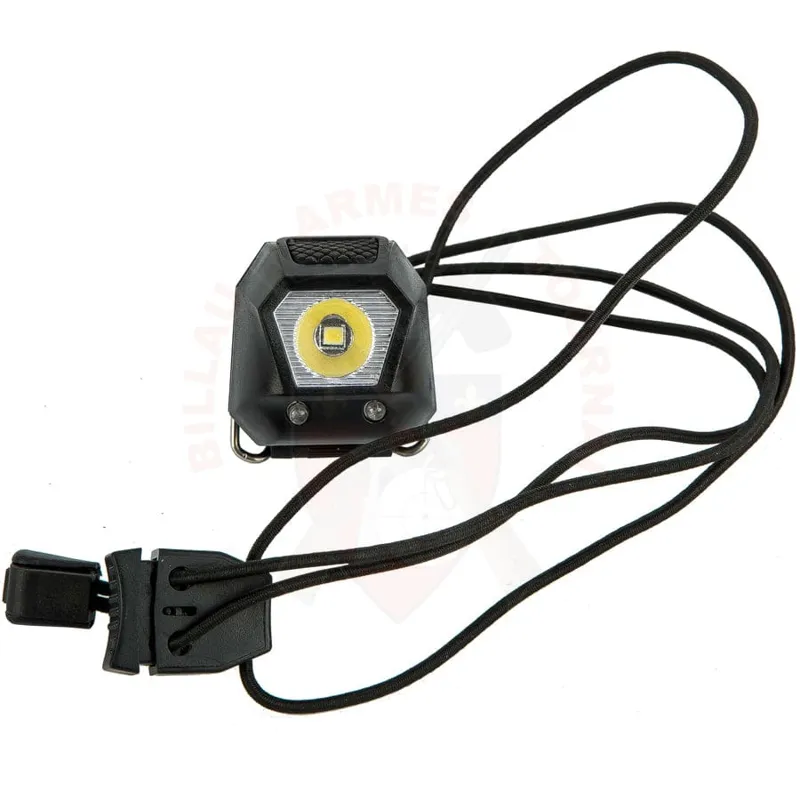 Mil-Tec Lampe Frontale Mini 4 Fonctions · Negro