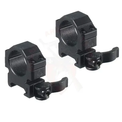 Paire de Colliers de Montage 1" Picatinny QD Bas - UTG