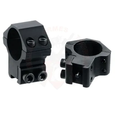 Paire de Colliers de Montage 1", Rail 11mm Medium - UTG
