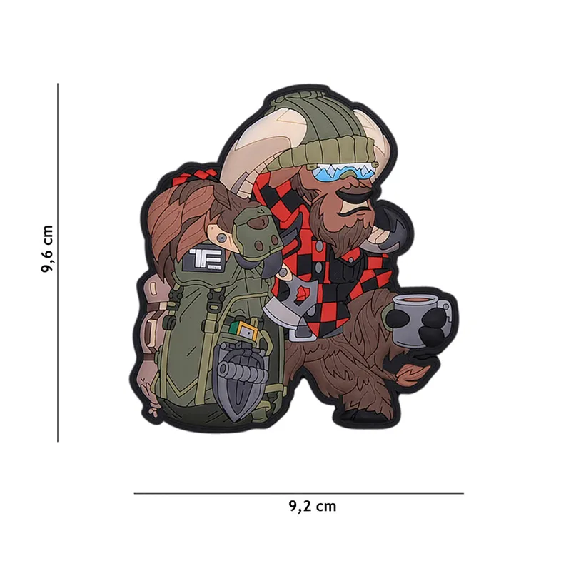 TF-2215 Patch PVC 3D Bushcraft Ox 2