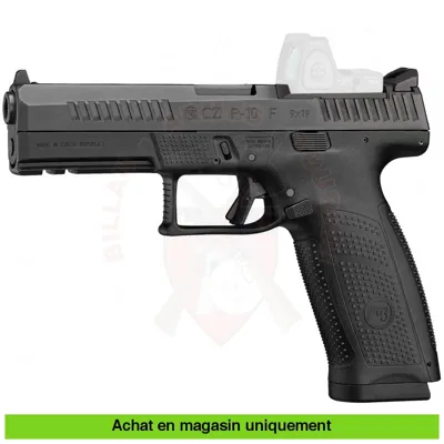 Semi-Auto P10 F OR (Optic Ready) 9mm - CZ