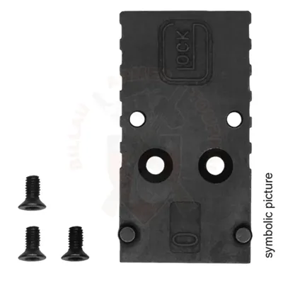 Plaque de Montage Point Rouge MOS N° 02 - Glock