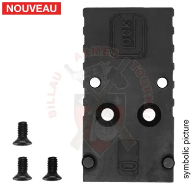 Plaque de Montage Point Rouge MOS N° 05 - Glock