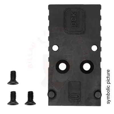 Plaque de Montage Point Rouge MOS N° 06 - Glock