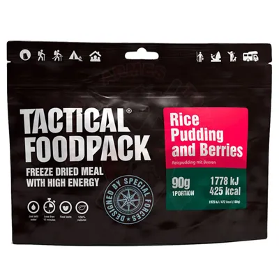 Ration de Survie 90g Rice Pudding and Berries - Tactical Foodpack