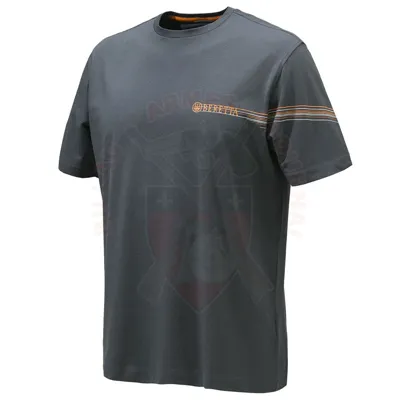 T-Shirt Lines Ebony - Beretta