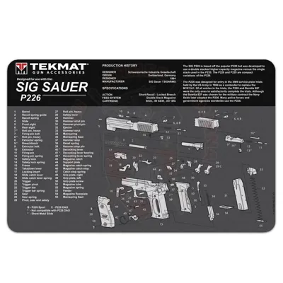 Tapis de Travail Sig Sauer P226 - TekMat