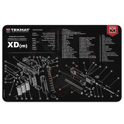 Tapis de Travail Springfield XDM / HS Produkt SF19 - TekMat
