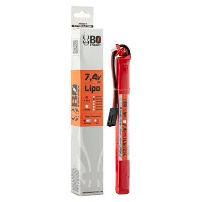 1 Stick Batterie LIPO 2S 7.4V 1000mAh 25C Type AK/Scorpion T-Dean - europarm