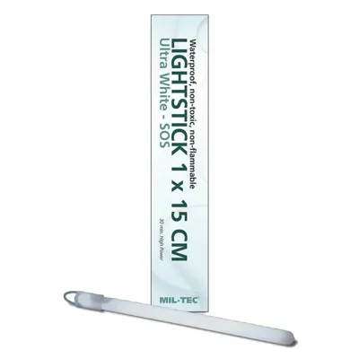 Bâton Lumineux Cyalume 1x15 cm 30 Min Ultra Blanc - Sturm