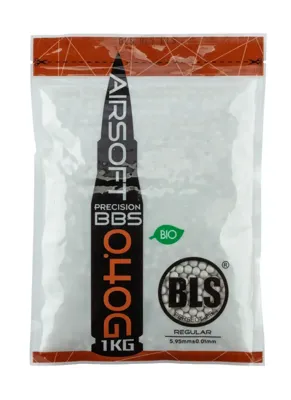 Billes Bio 0.40g Blanches en Sachet de 1kg - europarm