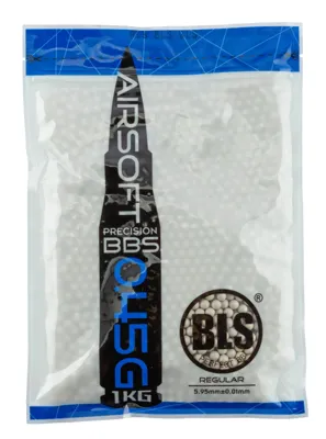 Billes Bio 0.45g Blanches en Sachet de 1kg - europarm