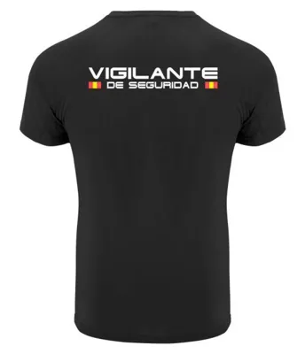 Vigilante de Seguridad Bandera