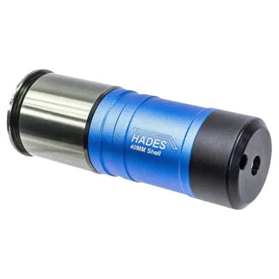 Grenade Gas 40mm Alpha Parts HADES (70 rds, Stainless Steel, Aluminium) - Redwolf
