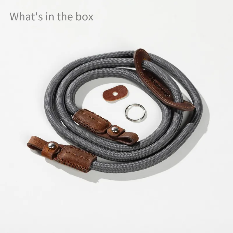 SmallRig 5057 Universal Braided Shoulder Strap · Gris