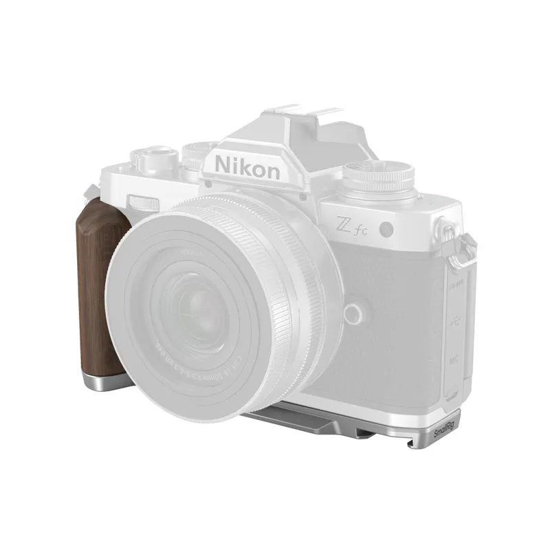 SmallRig 4803 Wooden L-Shape Grip for Nikon Z Fc · Plata
