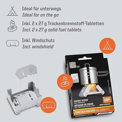 Réchaud BW Esbit® Avec Combustible - Sturm
