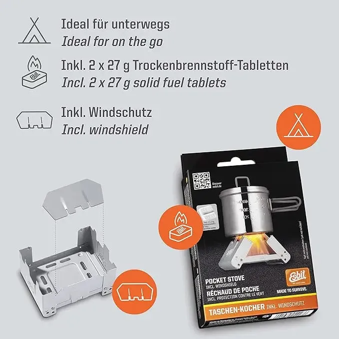 Sturm Réchaud BW Esbit® Avec Combustible