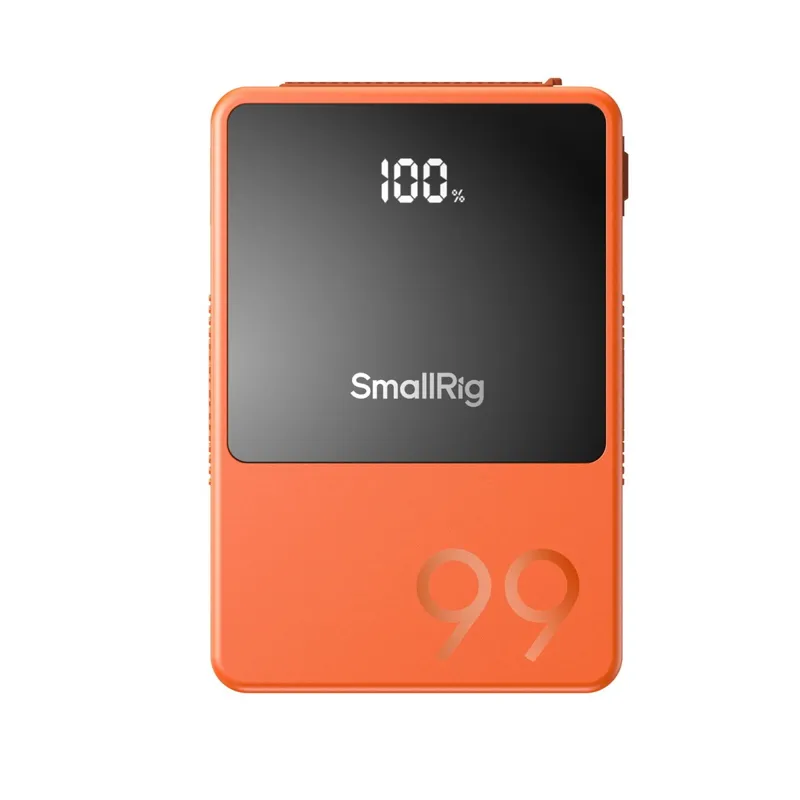 SmallRig 4929 V-Mount Battery Mini VB99 · Naranja