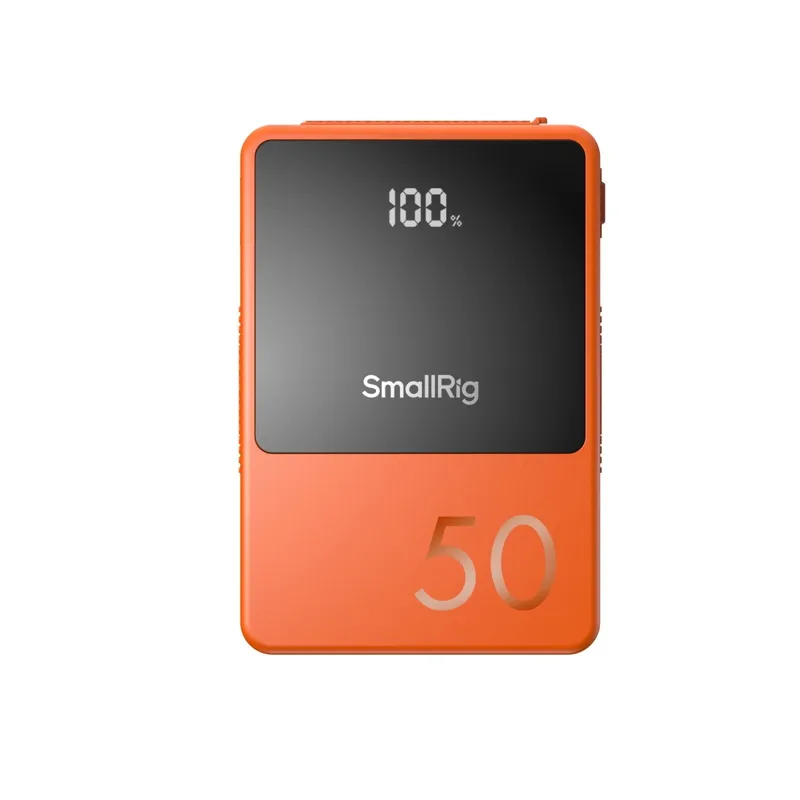 SmallRig 4871 V-Mount Battery Mini VB50 · Naranja