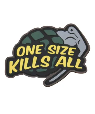 "One Size Kills All" Velcro Patch - KombatUK