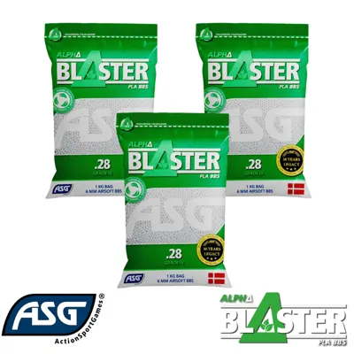 3 Bags of Alpha Bio 0.28g BB - 10800 BBs - Save €6.48! - Blaster