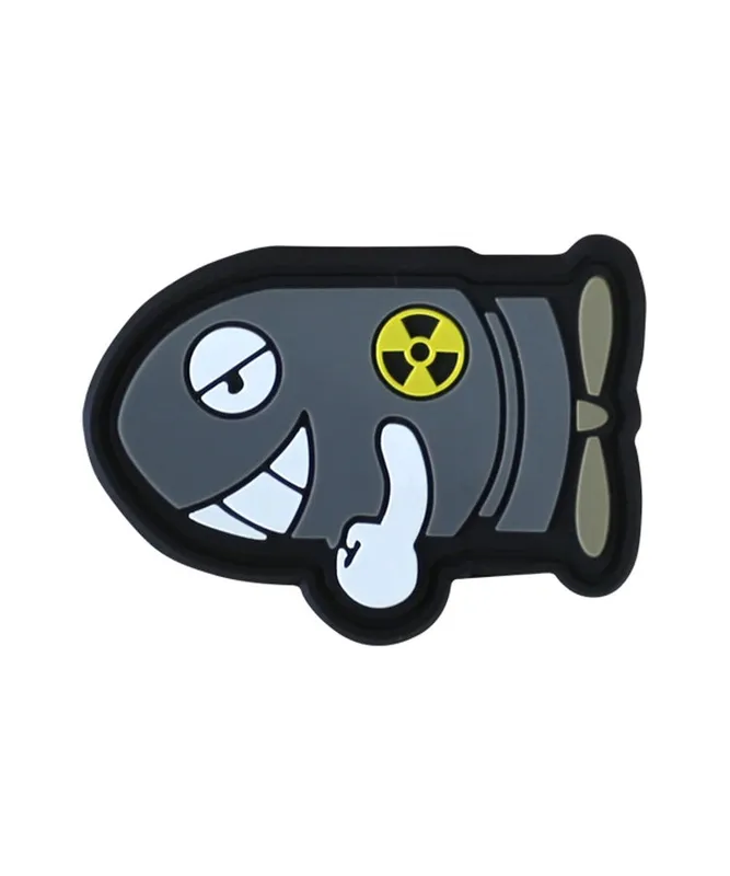 KombatUK 3D Rubber Torpedo Velcro Patch