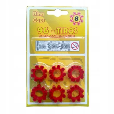 8 Shot Ring Caps for Cap Guns - 96 Shots - Sohni-Wicke
