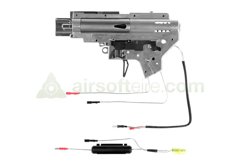 APS Airsoft Edge V2 Gearbox - Rear Wired · Plata