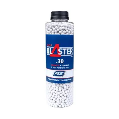 Alpha 0.30g 3300 BBs in Bottle - Blaster
