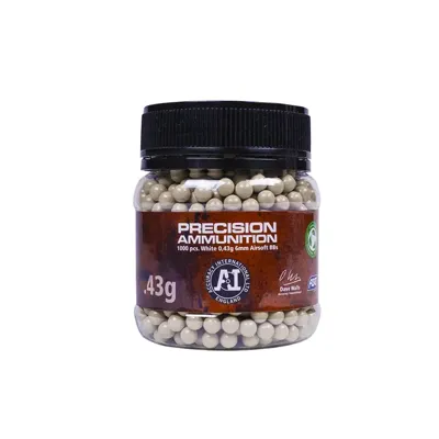 Precision Ammunition 0.43g BB - 1000 - ASG