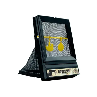 Shooting Target with Net & 2 Metal Spinner Targets - ASG