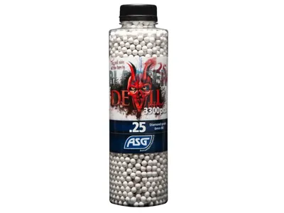Devil 0.25g 3300 BBs in Bottle - Blaster