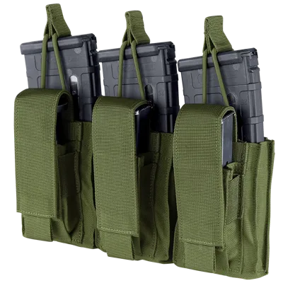 Gen 2 Triple Kangaroo MAG Pouch - Drab - Condor