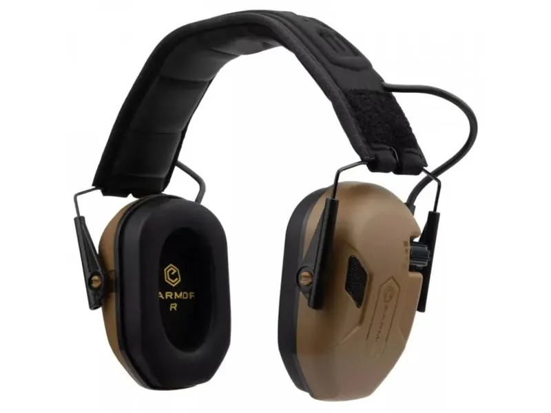 Earmor M300A Electronic Hearing Protector · Tan / FDE