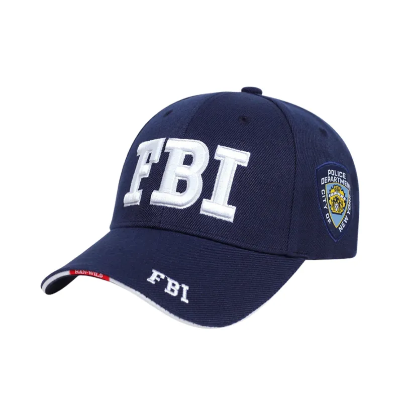 Han Wild FBI Baseball Cap · Azul
